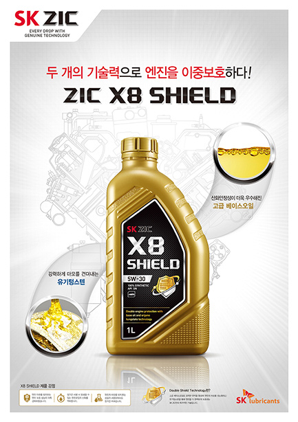 SK ZIC X8 Shield
